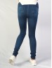 High Waist Denim Style Stretchy Legging (Fleece Lined) (One Size)